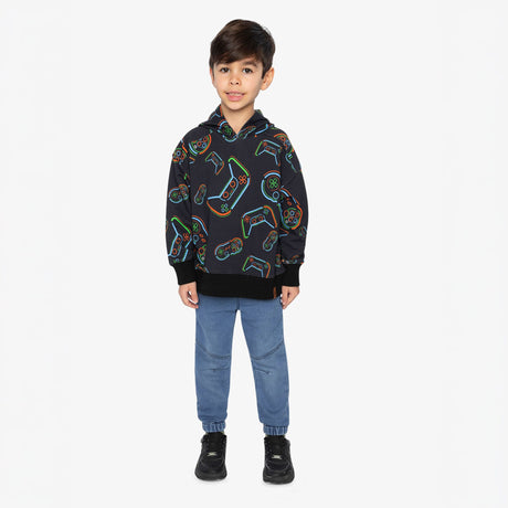 Kangourou Jeux Video Boys 3-6ans-Deux par Deux-2X2-J20U33-090B-CLÉMENT