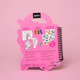 Super Livre de Coloriage et Autocollants - Lily-OMY World-OMY-CAH13-CLÉMENT