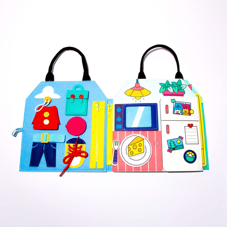 Ensemble de Jeu Montessori - Ma Journée-OMY World-OMY-FELT01-CLÉMENT